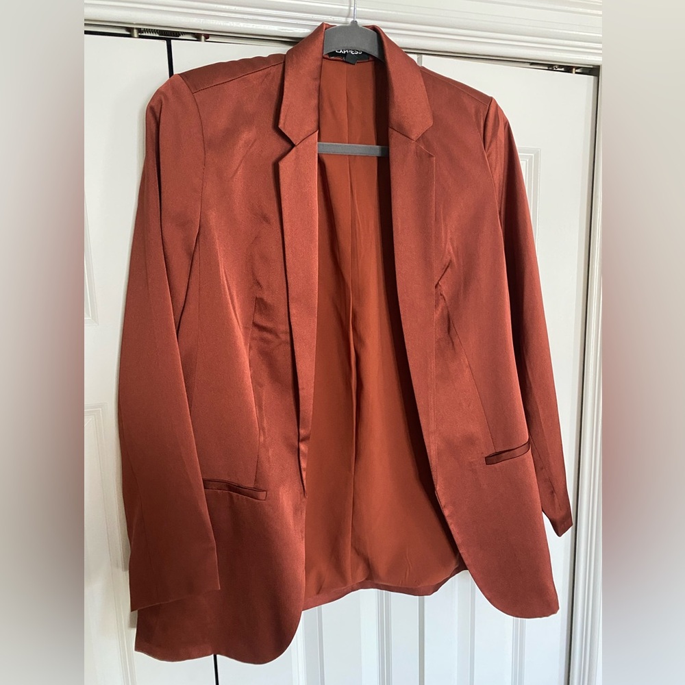 Express Burnt Orange Blazer size S